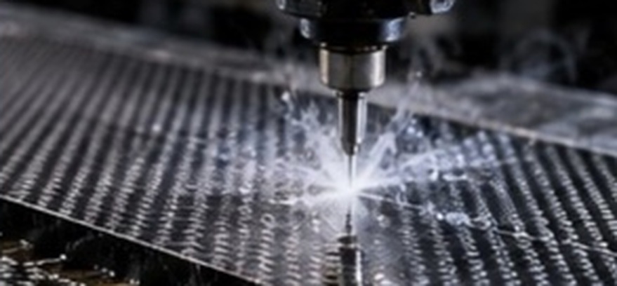 Illustrative waterjet cutting of Composites